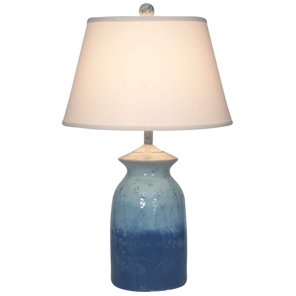 Coastal Pottery Table Lamp