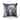 Face Pop Art Indoor/Outdoor Reversible Throw Pillow Blue and Pink