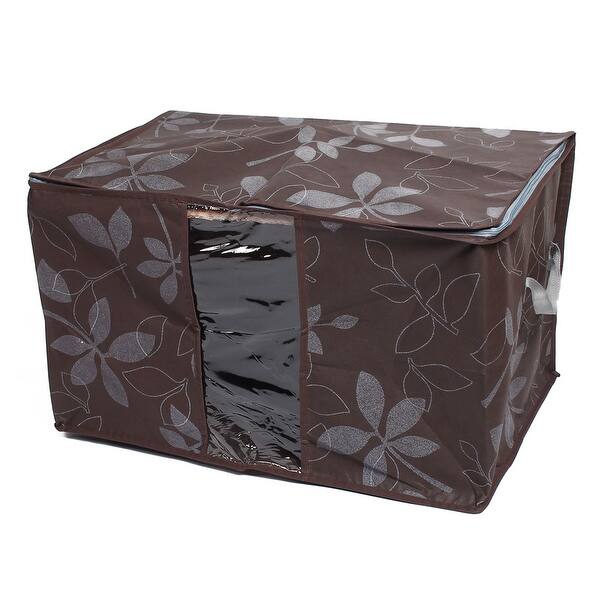 Shop Blanket Pillows Quilts Clothes Storage Bag Organizer Coffee