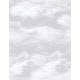 preview thumbnail 1 of 6, Galerie Wallcoverings Just 4 Kids 2 Floating Clouds Non-woven Matte Wallpaper Roll 33 feet x 21 inches - Grey