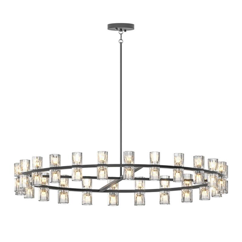 48 Inches Luxury Chandeliers Crystal