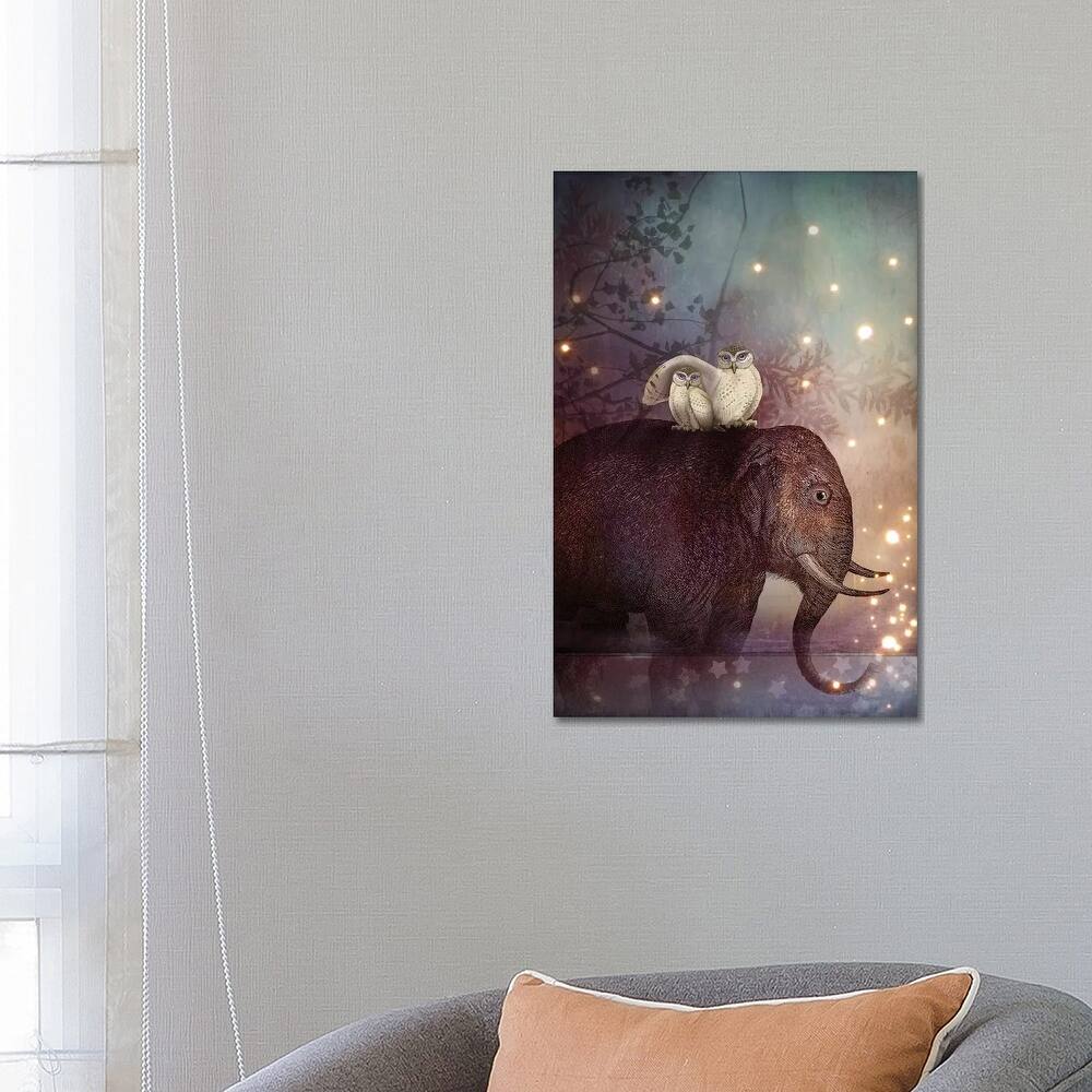 iCanvas "Riding Through The Night" by Catrin Welz-Stein Canvas Print