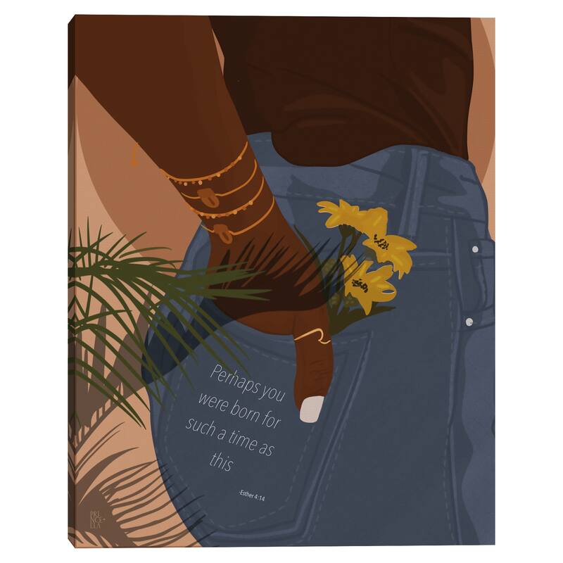 Esther by Princella Canvas Art Print