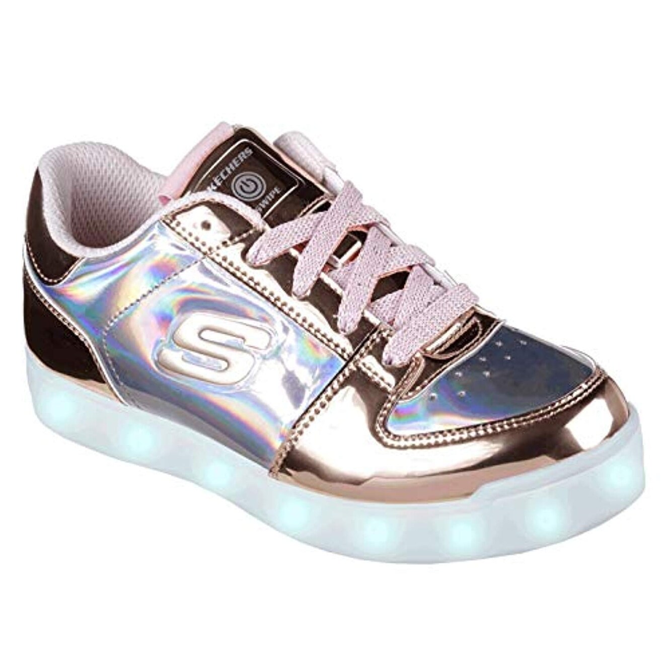 Skechers energy lights rose gold uk cheap