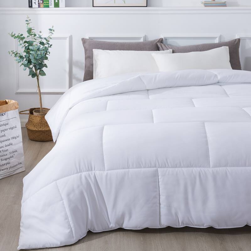 Subway Tile Stitch Down Alternative Comforter