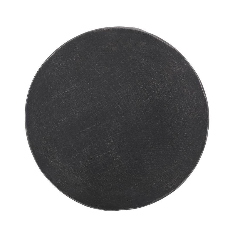 Outdoor LightWeight Concrete Side Table, Copper - 19.84