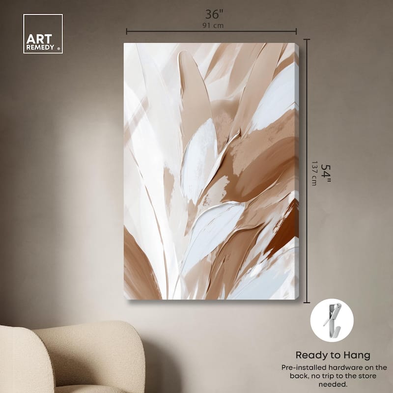 Fawn and Frost II Canvas by Art Remedy, Gallery Wrapped