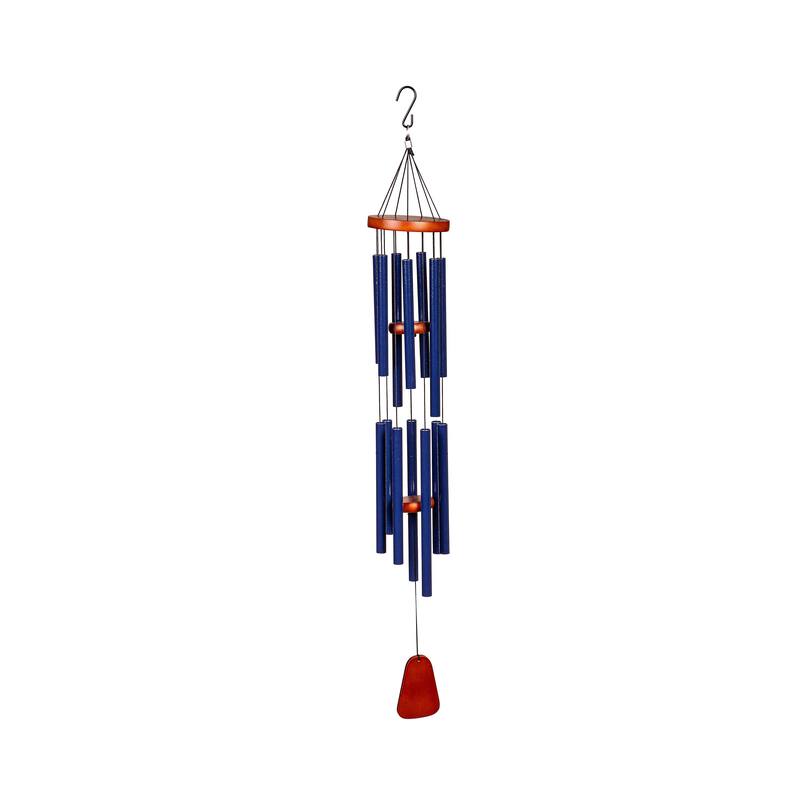 40 in. Avria Hand Tuned Metal Wind Chime, Clair de Lune