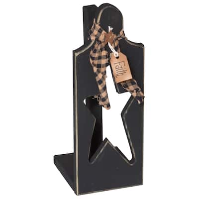 Amish Made Pine Primitive Paper Towel Holder