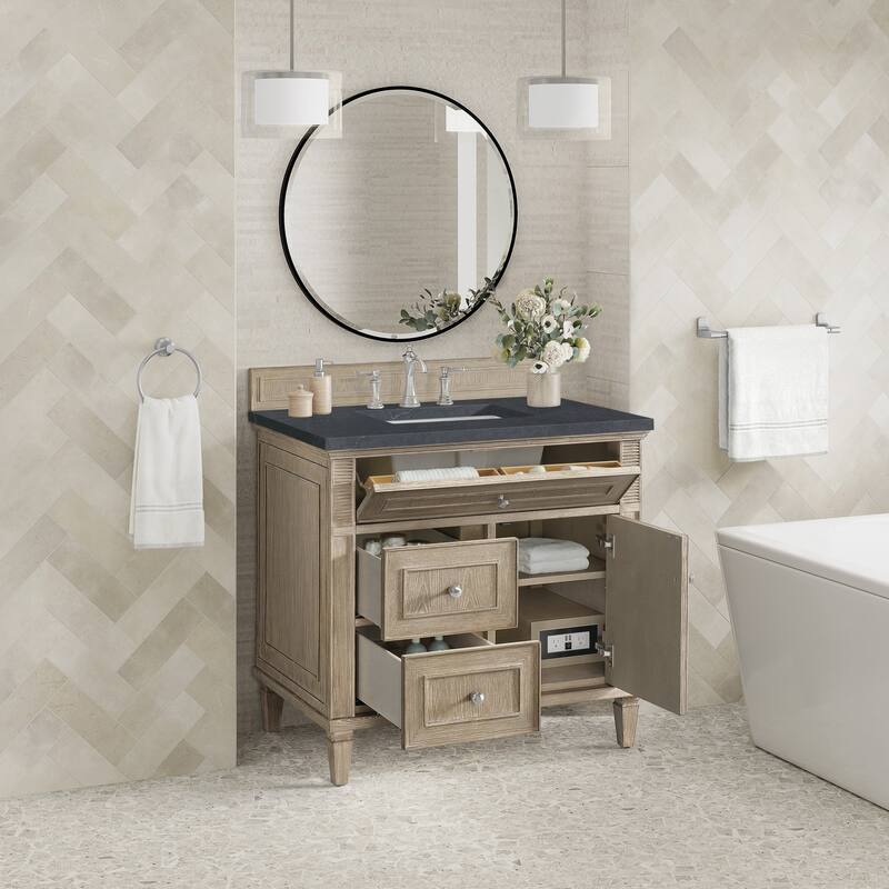 James Martin Vanities 424-V36-3CSP Lorelai 36" Single Basin Wood