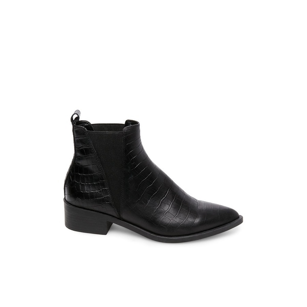 leather pointed chelsea boots womens
