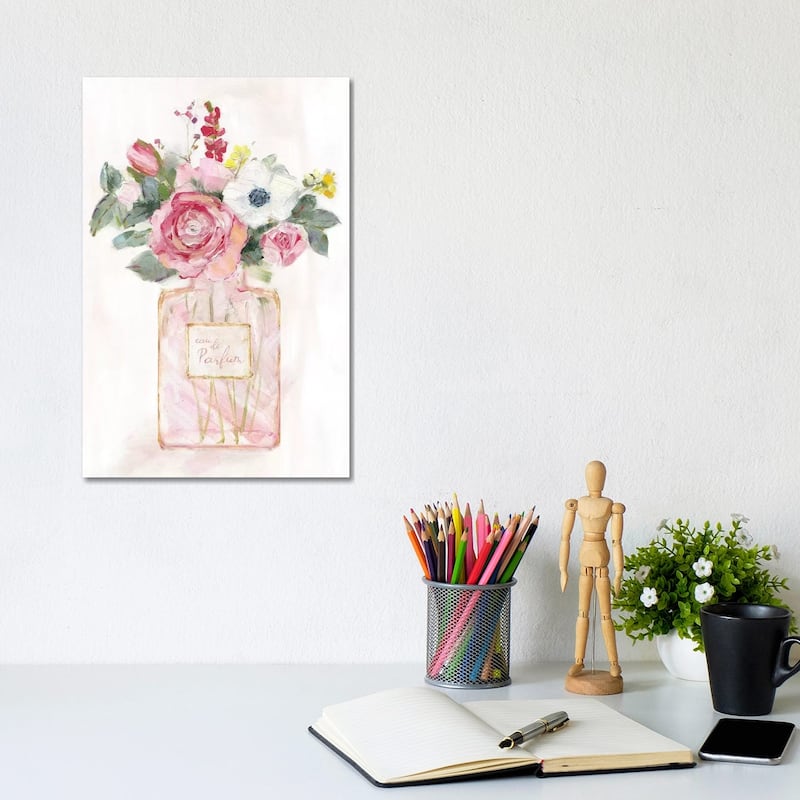 iCanvas "Perfume Bouquet I" by Sally Swatland Canvas Print - 12x8x0.75