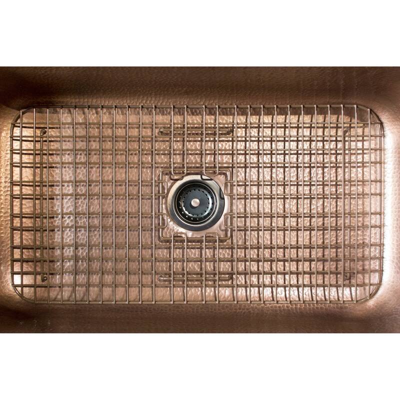 SinkSense Rohe Antique Brown 27.75" x 13.375" Kitchen Sink Bottom Grid