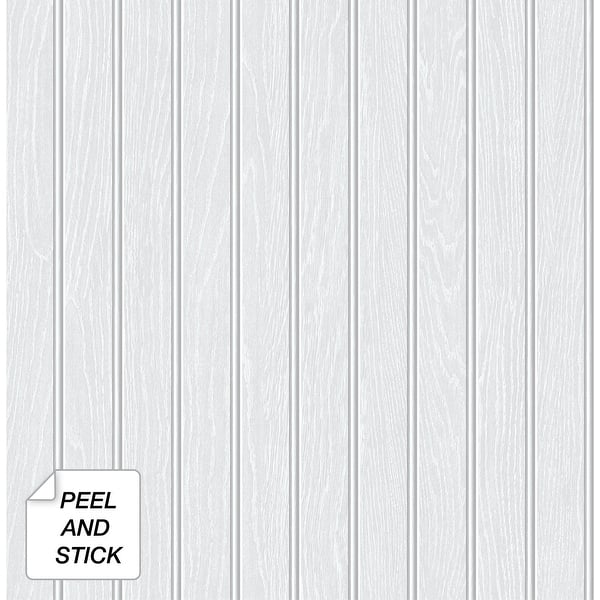 Shop Nextwall Beadboard Faux Peel And Stick Removable Wallpaper
