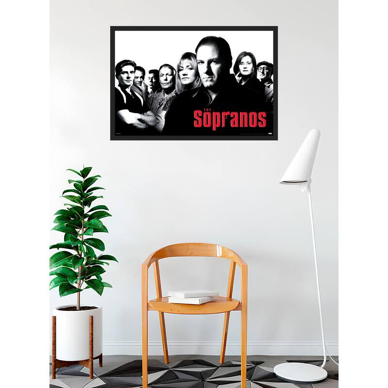 The Sopranos Framed Art Poster - 24 x 36 Inch