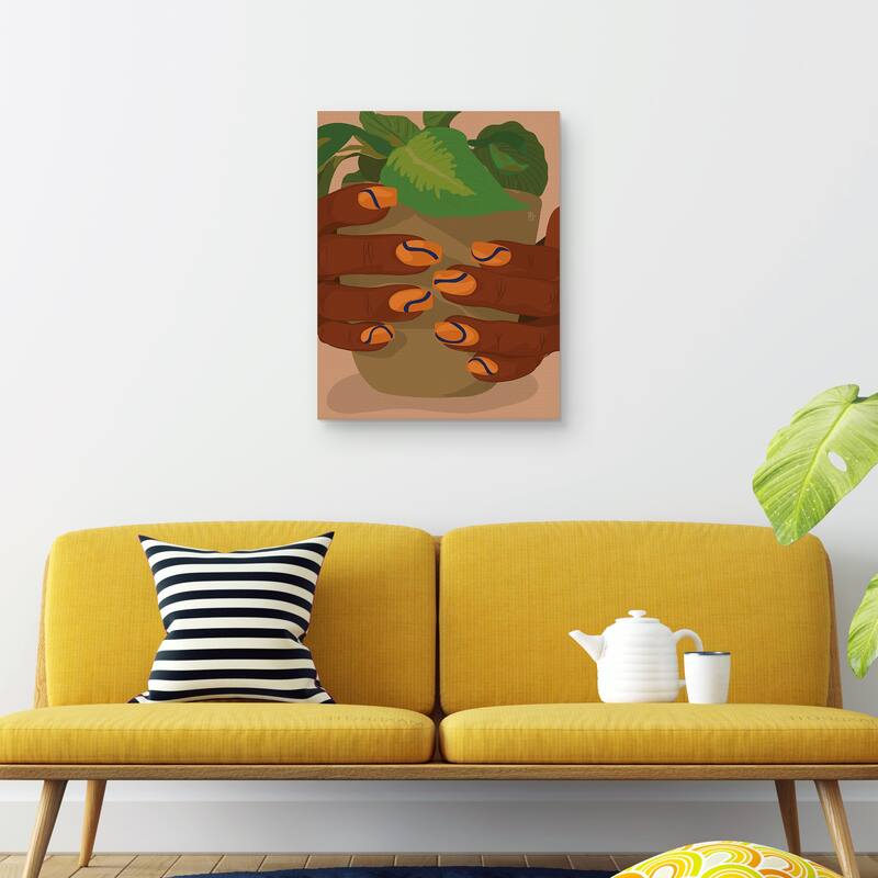 Nurture by Princella Canvas Art Print