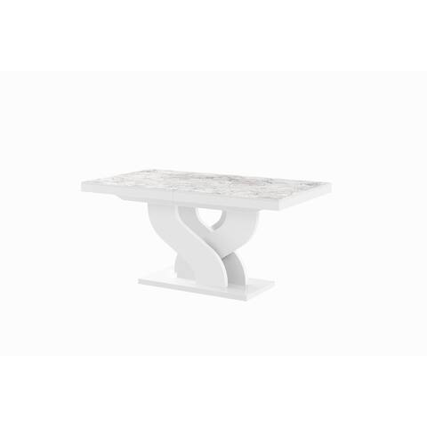 Strick & Bolton Faye Extendable Trestle Dining Table