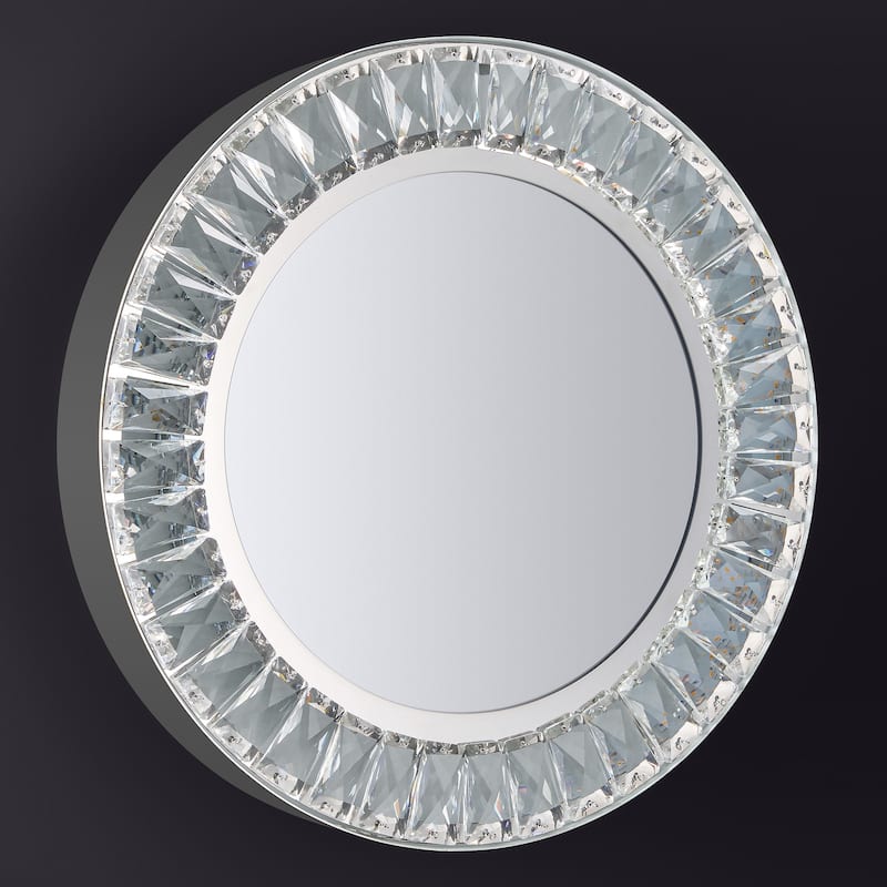Modern Crystal Chandelier Flush Mount Light