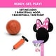 preview thumbnail 4 of 3, Minnie Mouse Plastic Basketball Set by Delta Children - Includes Basketball Hoop, 1 Basketball and Ball Pump