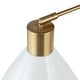 preview thumbnail 11 of 14, Justina Swing Arm 1-Light Modern Midcentury Iron USB Charging Port LED Sconce, by JONATHAN Y