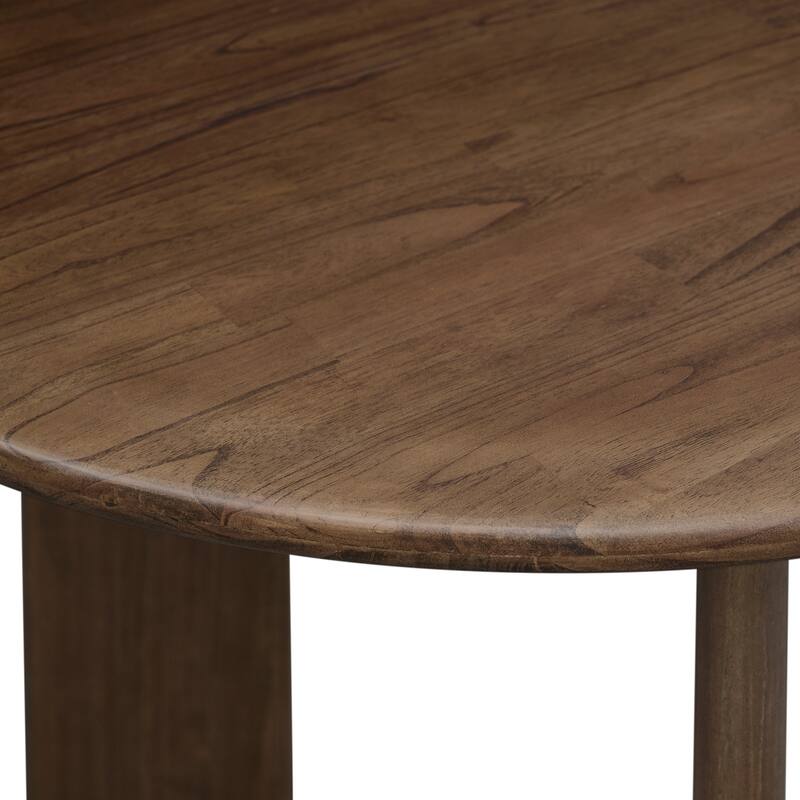NPD Furniture Drego 79 Inch Oval Dining Table