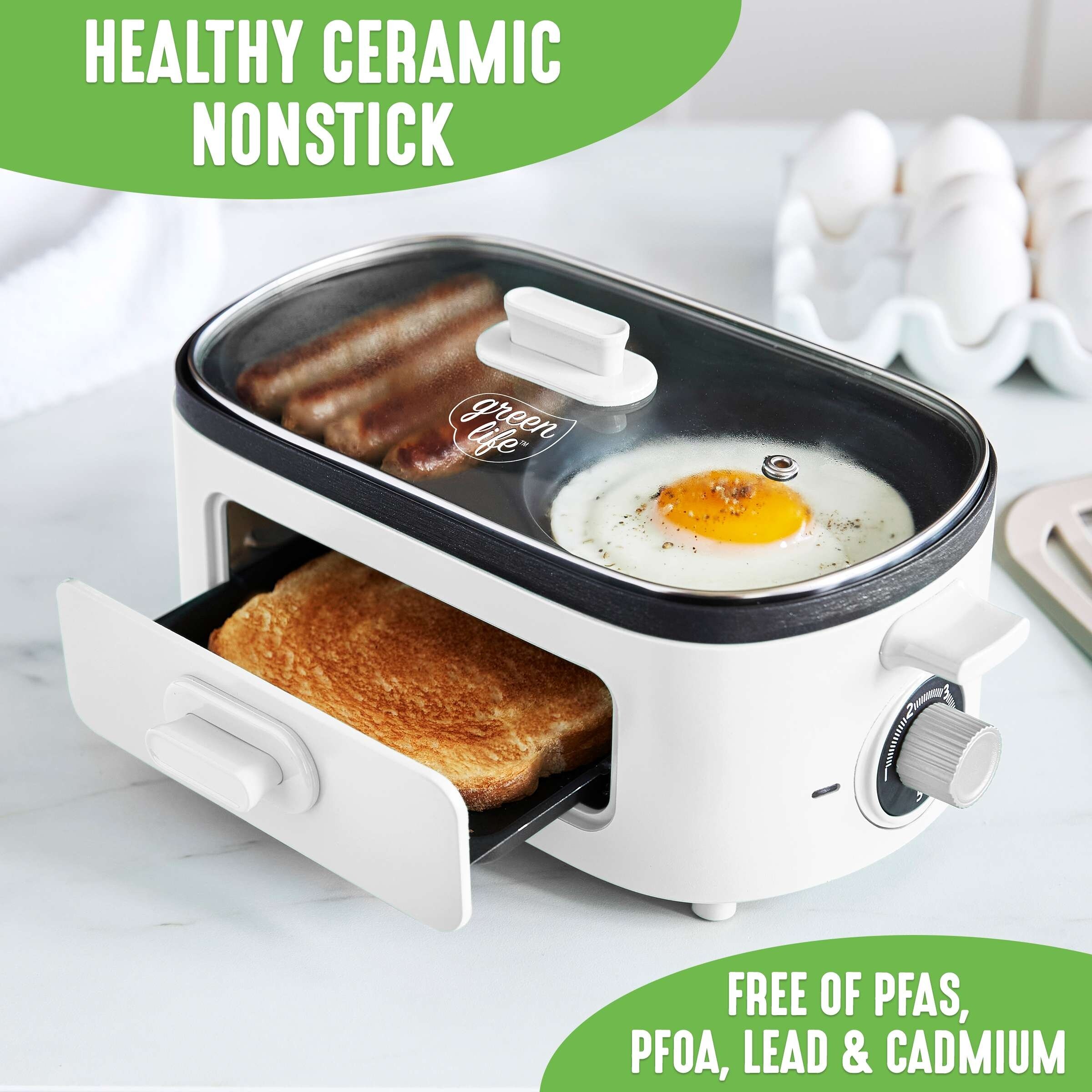 Nordic Ware 2 Cavity Egg Poacher Kitchen Cooking Gadget Review 