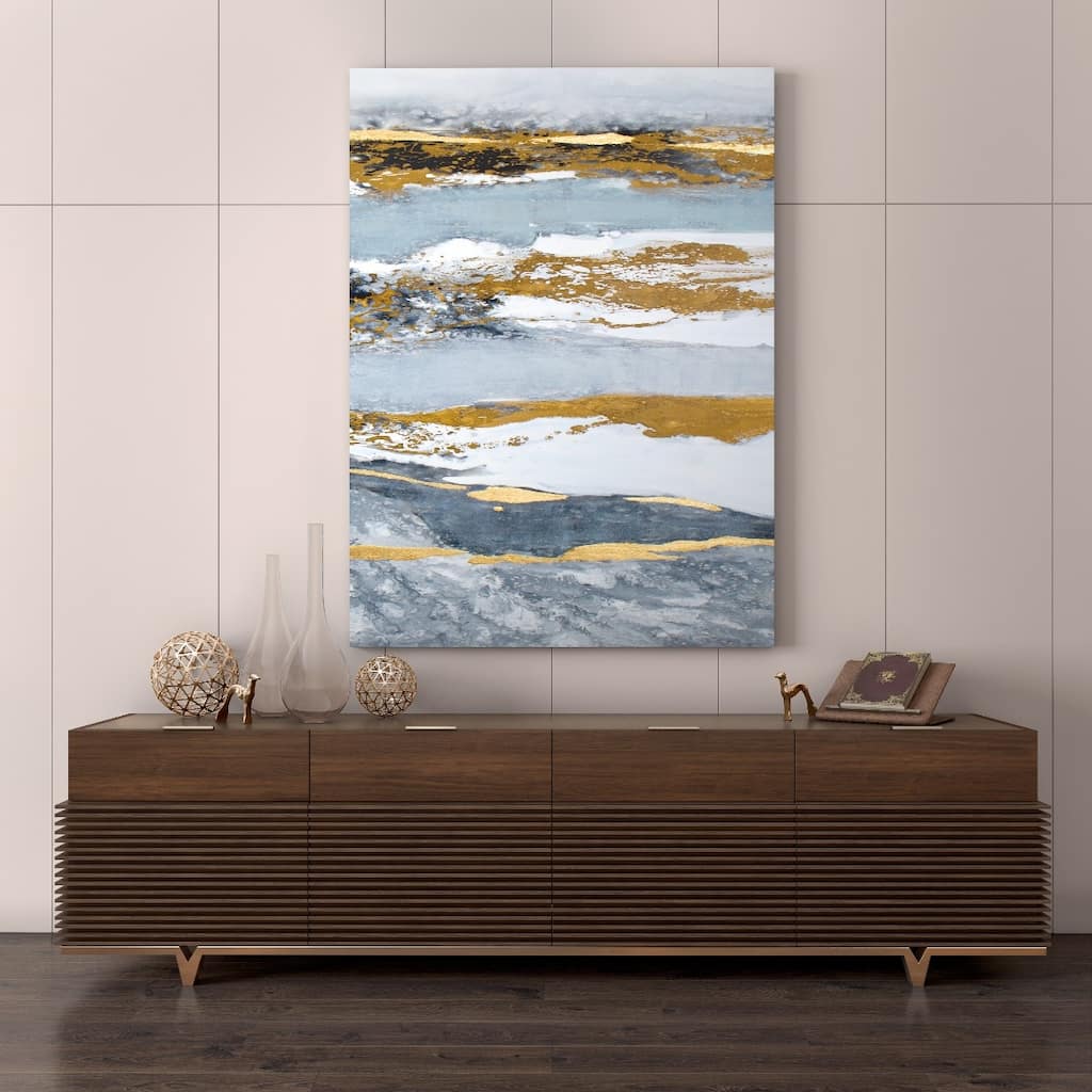 Shimmering Light Hand Painted Canvas