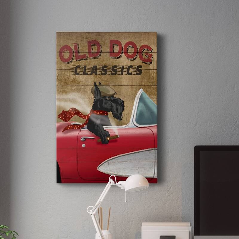 Old Dog Classics Premium Gallery Wrapped Canvas - Ready to Hang
