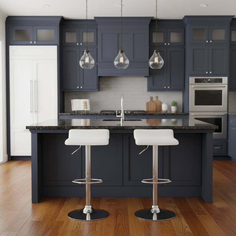 Modern Adjustable Bar Stools (Set of 2) - 23.5 - 31.5"h