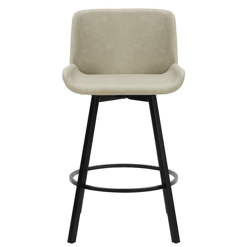Modern 26" Counter Stool with Swivel, Set of 4