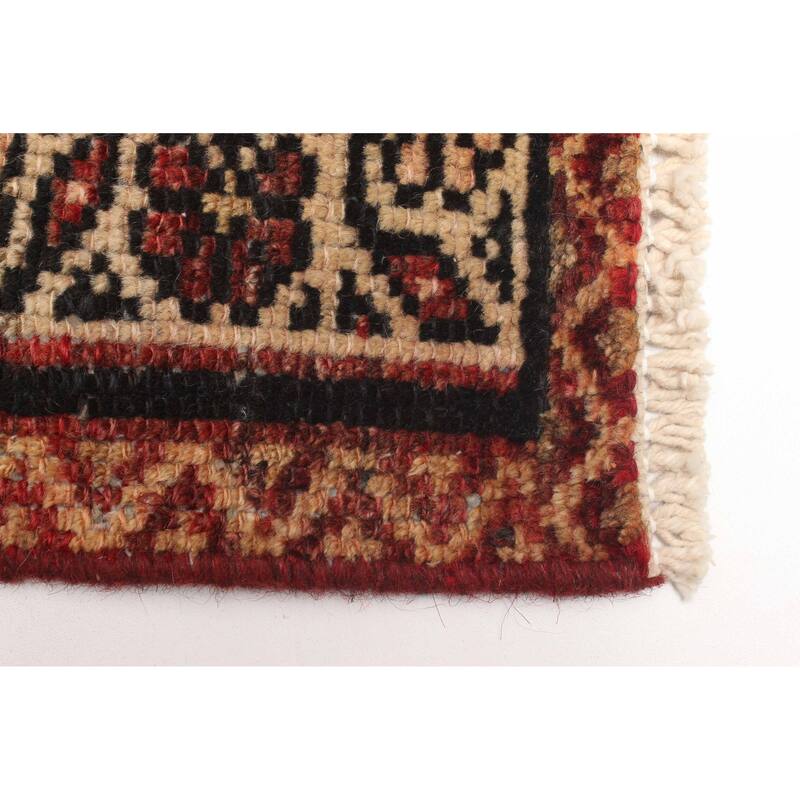 ECARPETGALLERY Hand-knotted Andelz Dark Navy Wool Rug - 2'11 x 4'9