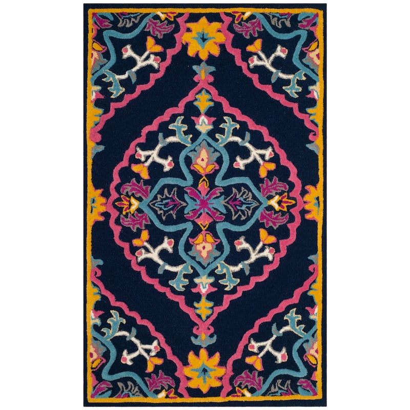 SAFAVIEH Handmade Bellagio Junie Medallion Wool Rug