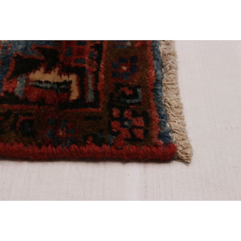 ECARPETGALLERY Hand-knotted Sarabi Red Wool Rug - 7'5 x 11'0