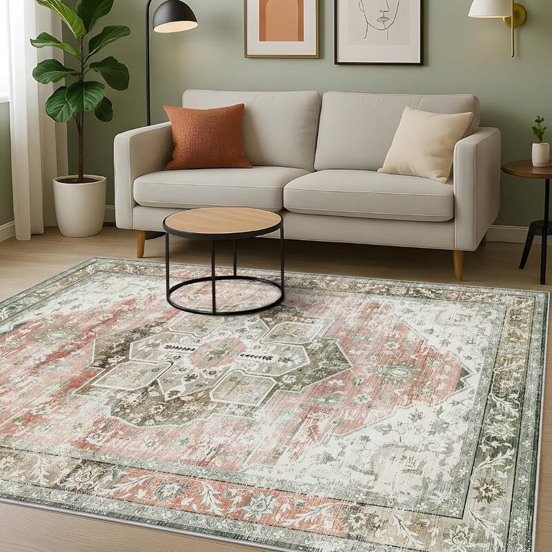 Bohemian Faux Cashmere Rug