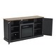 preview thumbnail 8 of 10, 54 in. TV Stand Console for TVs up to 60 in. with Electric Fireplace - 54" in Width