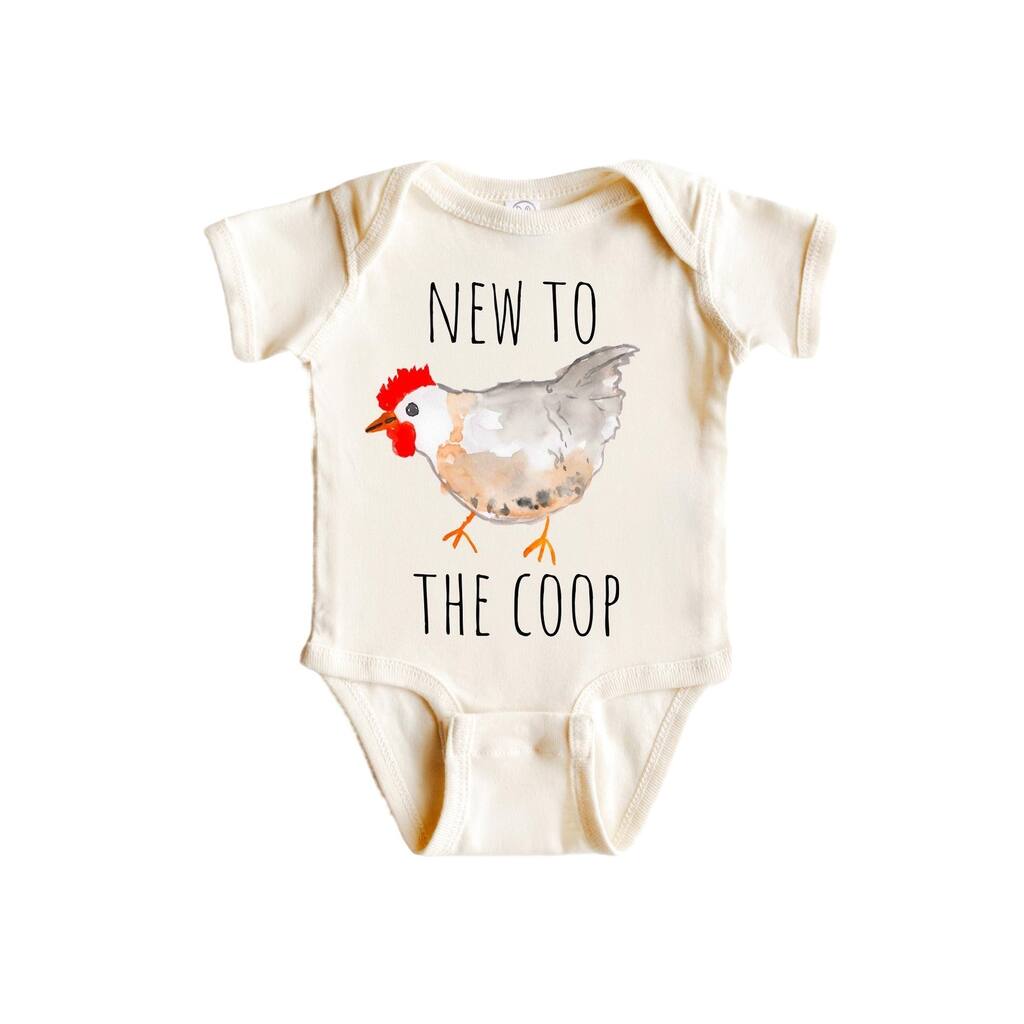 Chicken Farm - Baby Boy Girl Clothes Infant Bodysuit Funny Cute Newborn