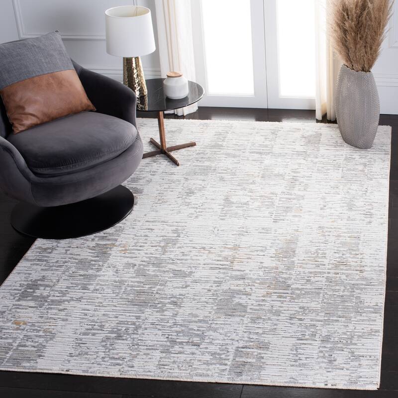 Martha Stewart by SAFAVIEH Sabiene Modern Rug - 4' x 6' - Ivory/Beige