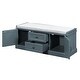 preview thumbnail 14 of 27, Merax Storage Bench with 2 Drawers and 2 Cabinets