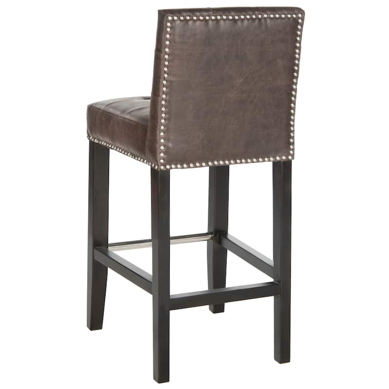 SAFAVIEH Lashunda 24-inch Counter Stool - 16.7" W x 20.1" L x 34.4" H - 17Wx20Dx34H
