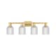 Option Brushed Brass / Clear