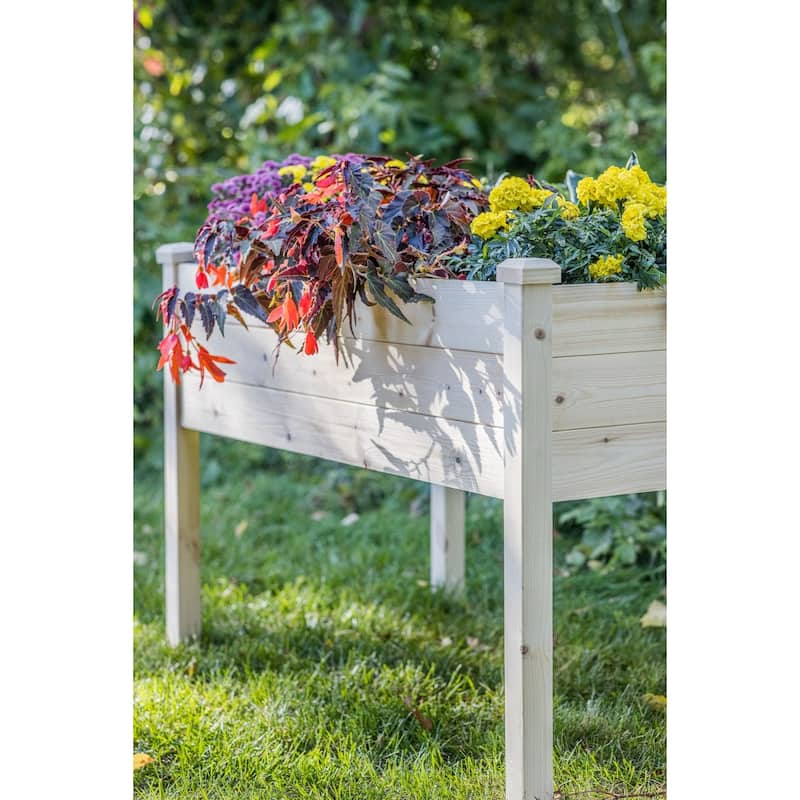 Zylina Raised Garden Planter - 48 x 24 x 28