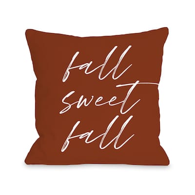 Fall Sweet Fall - Throw Pillow