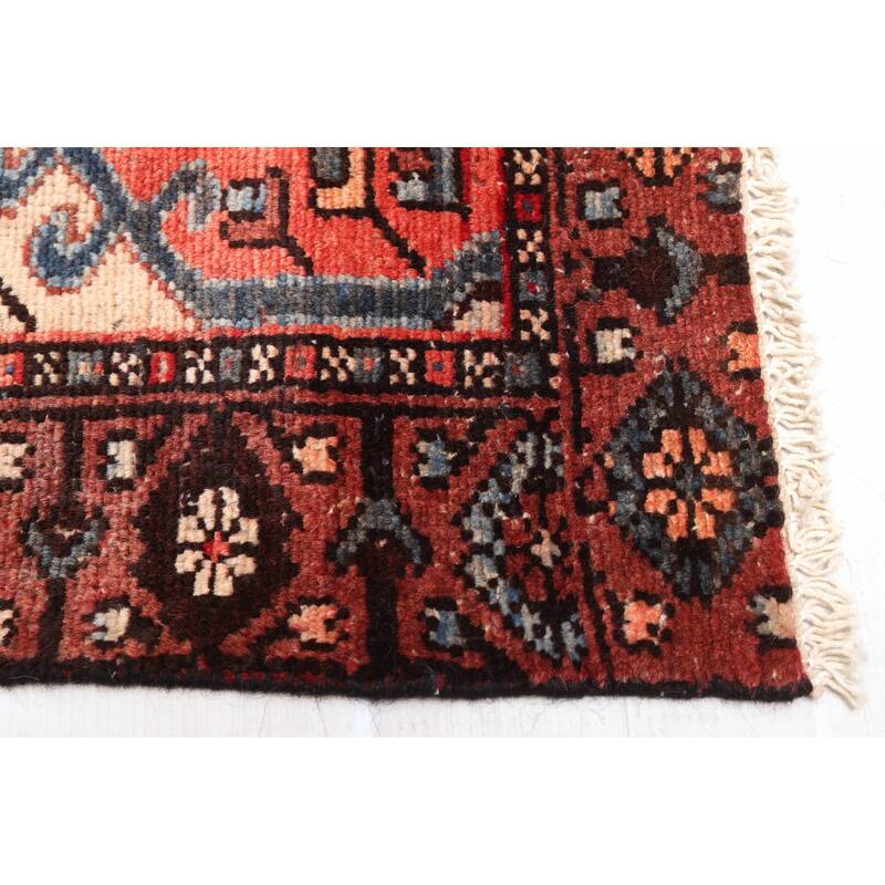 ECARPETGALLERY Hand-knotted Antalya Vintage Brown Wool Rug - 3'11 x 6'5