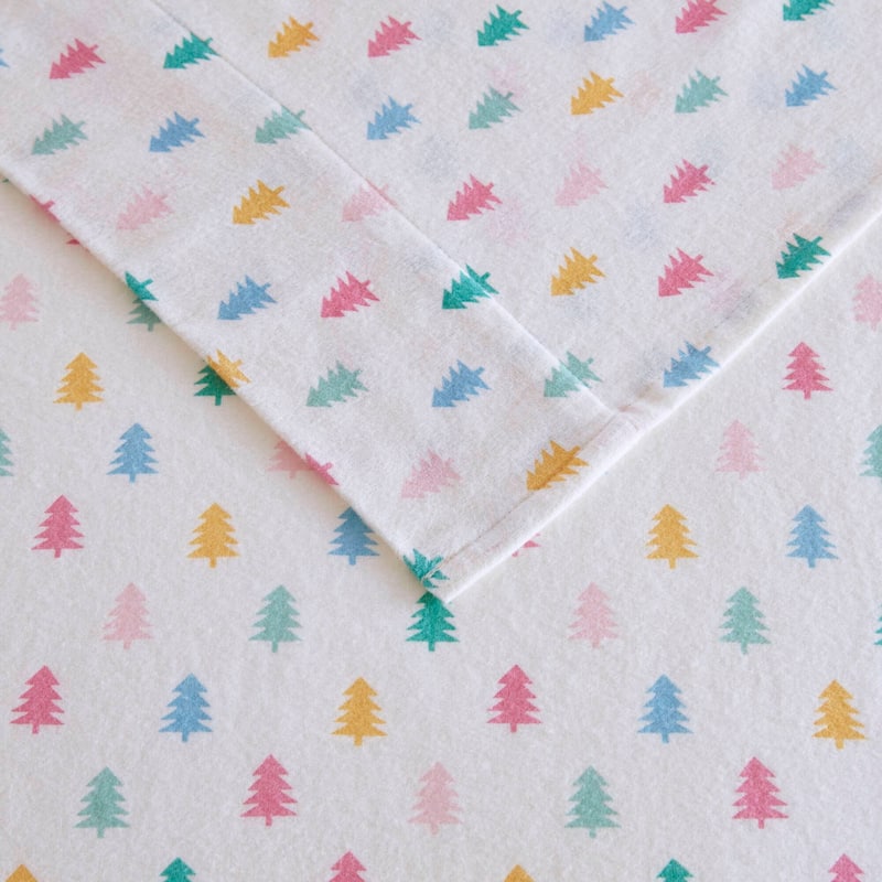 Intelligent Design Cozy Soft Cotton Flannel Printed Sheet Set
