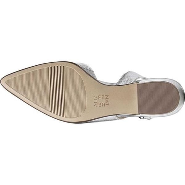 naturalizer banks slingback silver