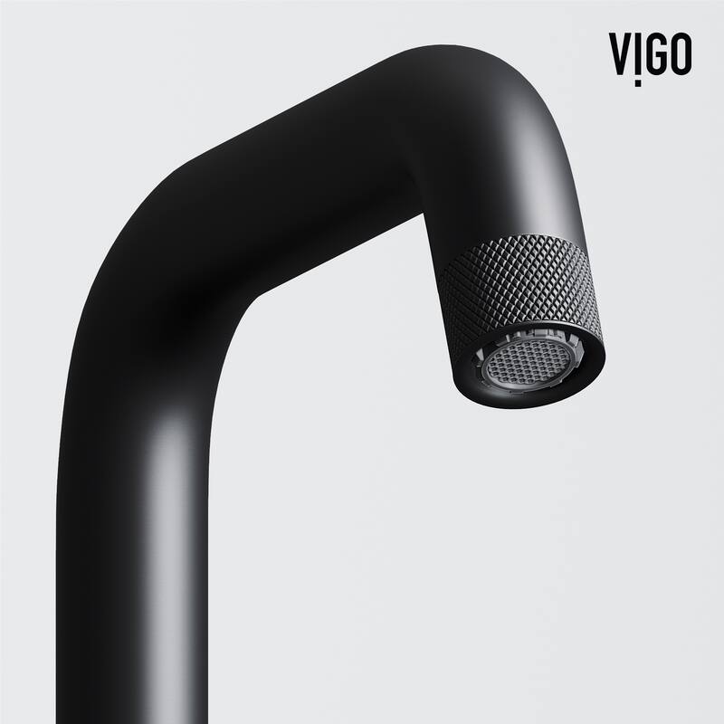 VIGO Cass 9" H Single Handle Single Hole Bathroom Faucet