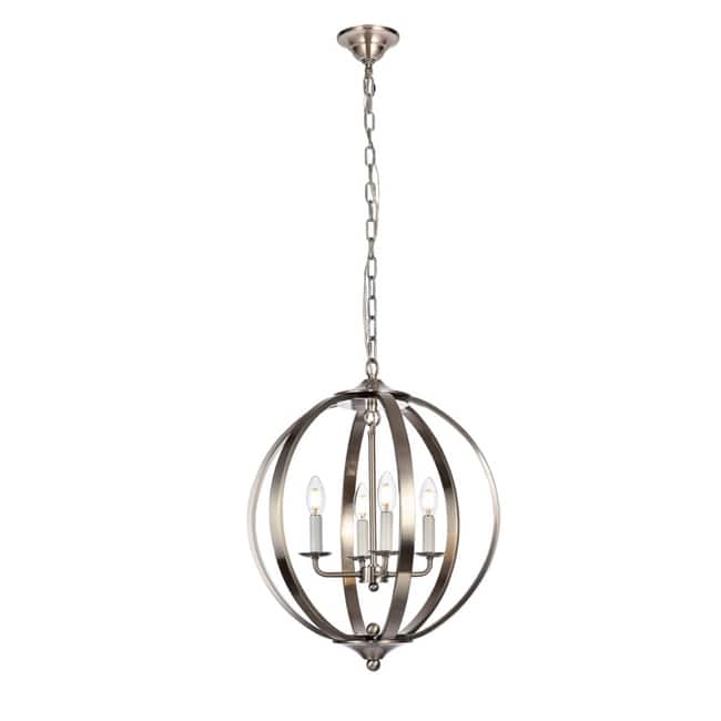 Elegant Lighting Marlow 4 Light 18" Wide Taper Candle Pendant