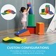 preview thumbnail 8 of 9, Soft Foam Blocks Play Set for Toddlers, 7-Piece Geometry Shapes, Ideal for Daycare and Home