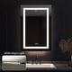 preview thumbnail 55 of 79, Modland 24"-42W x 36"H LED Medicine Cabinet Mirror with USB Charging,5x Makeup Mirror