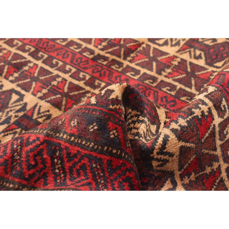 ECARPETGALLERY Hand-knotted Teimani Beige Wool Rug - 2'8 x 4'7